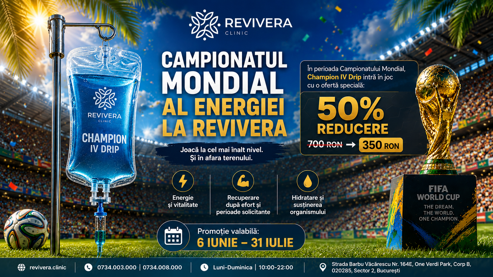 Promoție Champion IV Drip — Campionatul Mondial al Energiei