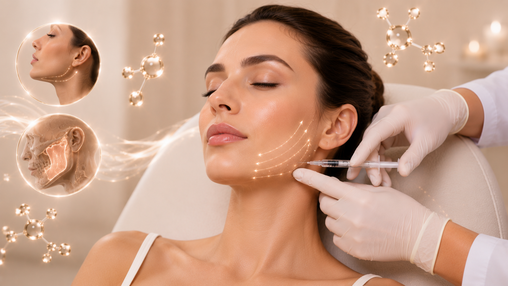 Face slimming / tratament bruxism femei