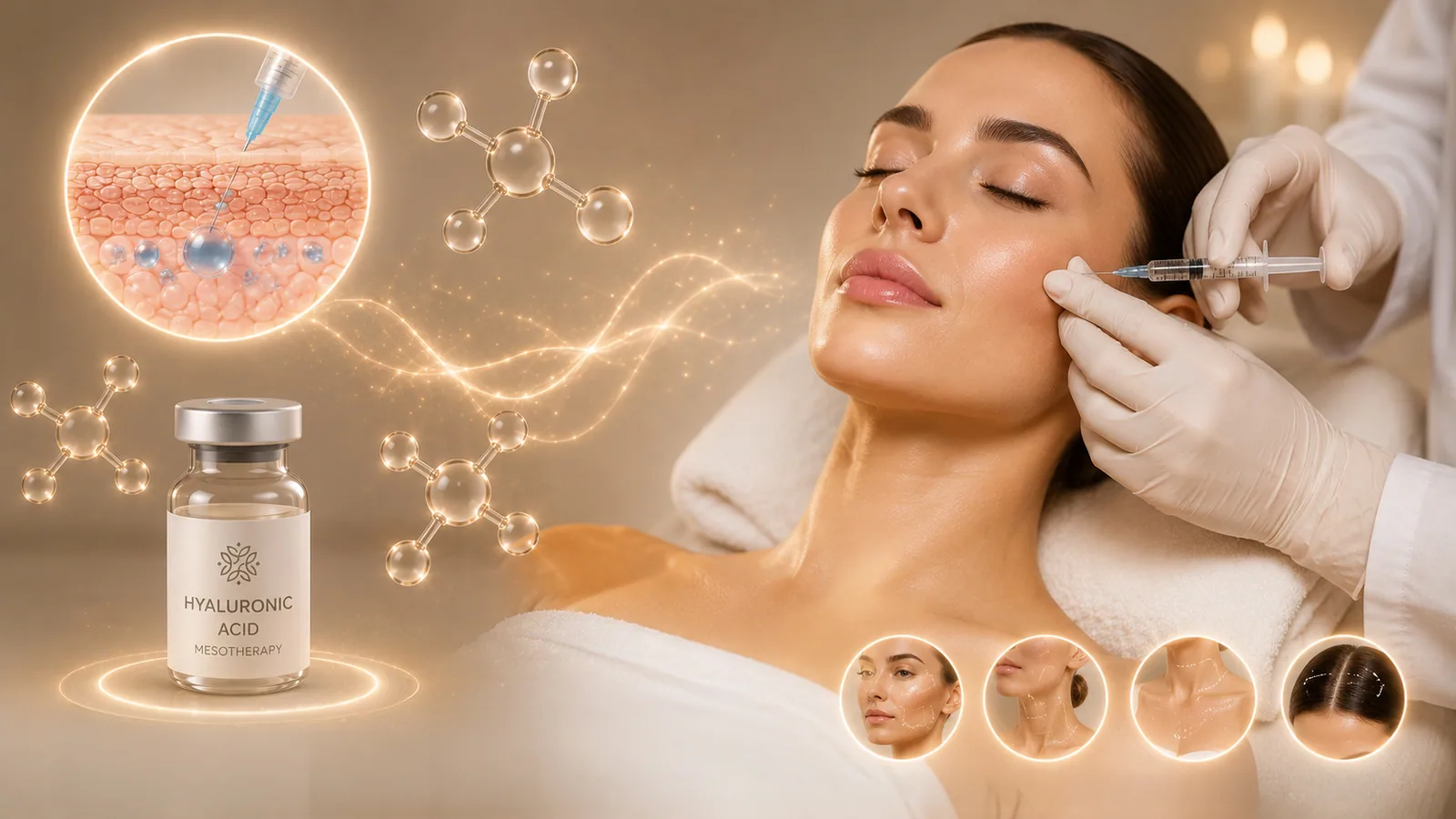 Mezoterapie cu acid hialuronic